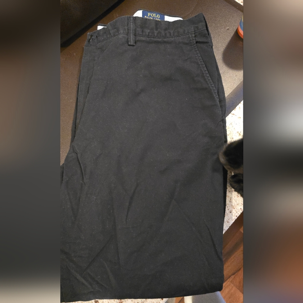 Polo by Ralph Lauren Men's Black Dress Pants